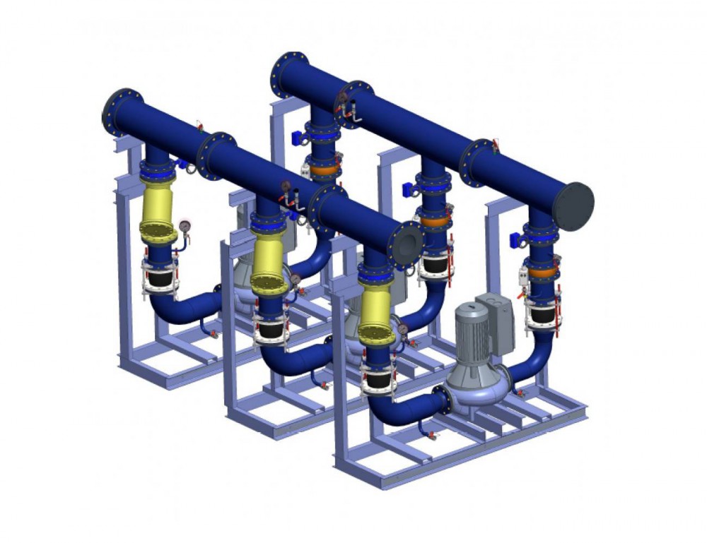 Стандартные блочные холодильные узлы Ридан