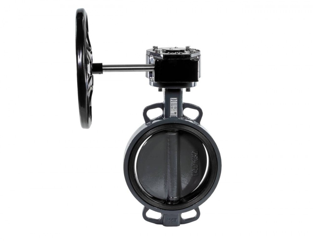 Затворы дисковые ЗДМ PN25 с ручным редукторным приводом, корпус с центрирующими проушинами