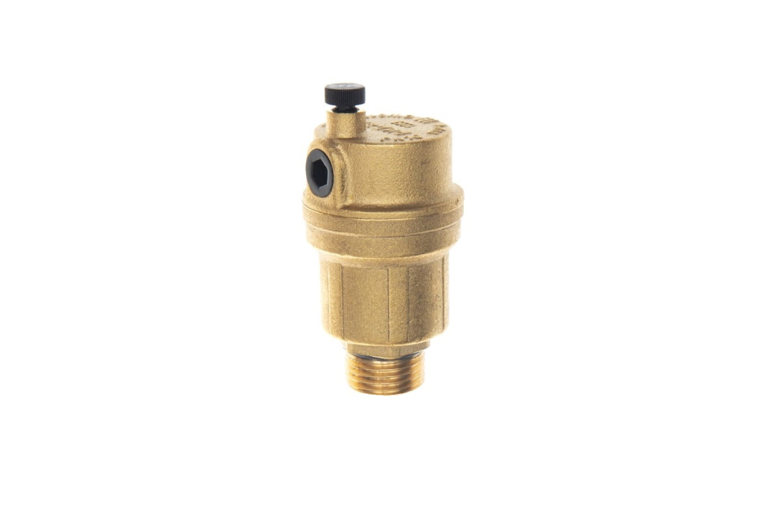 Ридан Airvent-R 065B8323R — Воздухоотводчик PN10, DN15, Т от 0…+110 ℃; материал корпуса латунь CW617N