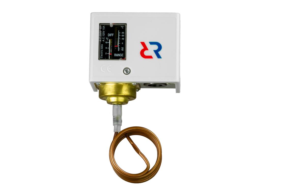 Ридан 070L126466R — Реле температуры KP61R, 6 м, в комплекте со стенным кронштейном и креплениями для капиллярной трубки