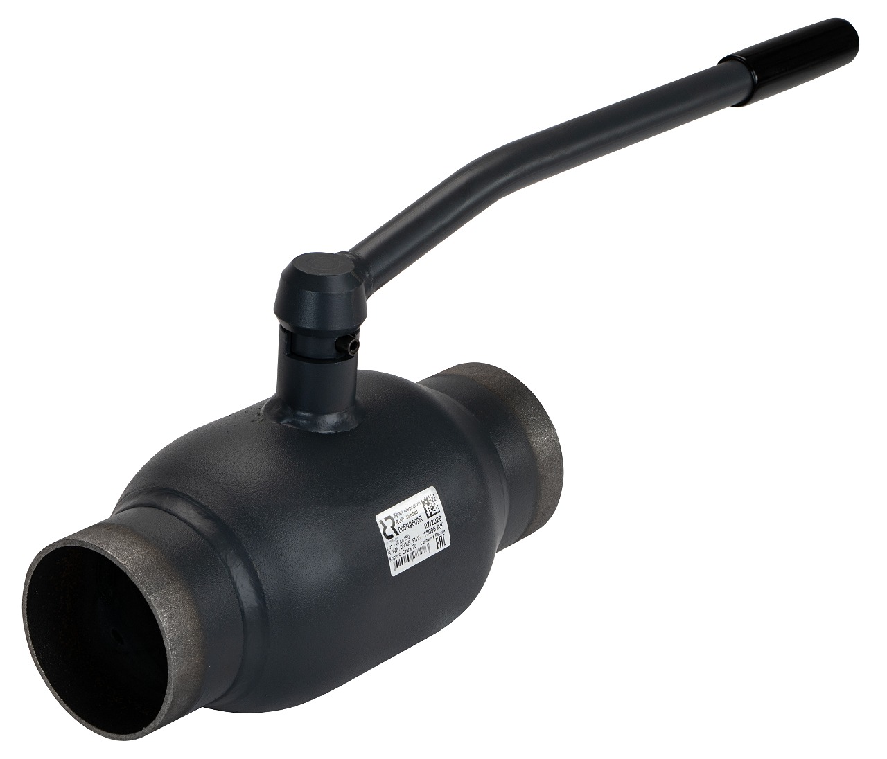 Ридан RJIP Standard (Стандарт) 065N9609R — Кран шаровой WW DN125 PN16 (приварной, с рукояткой, стандартный проход)