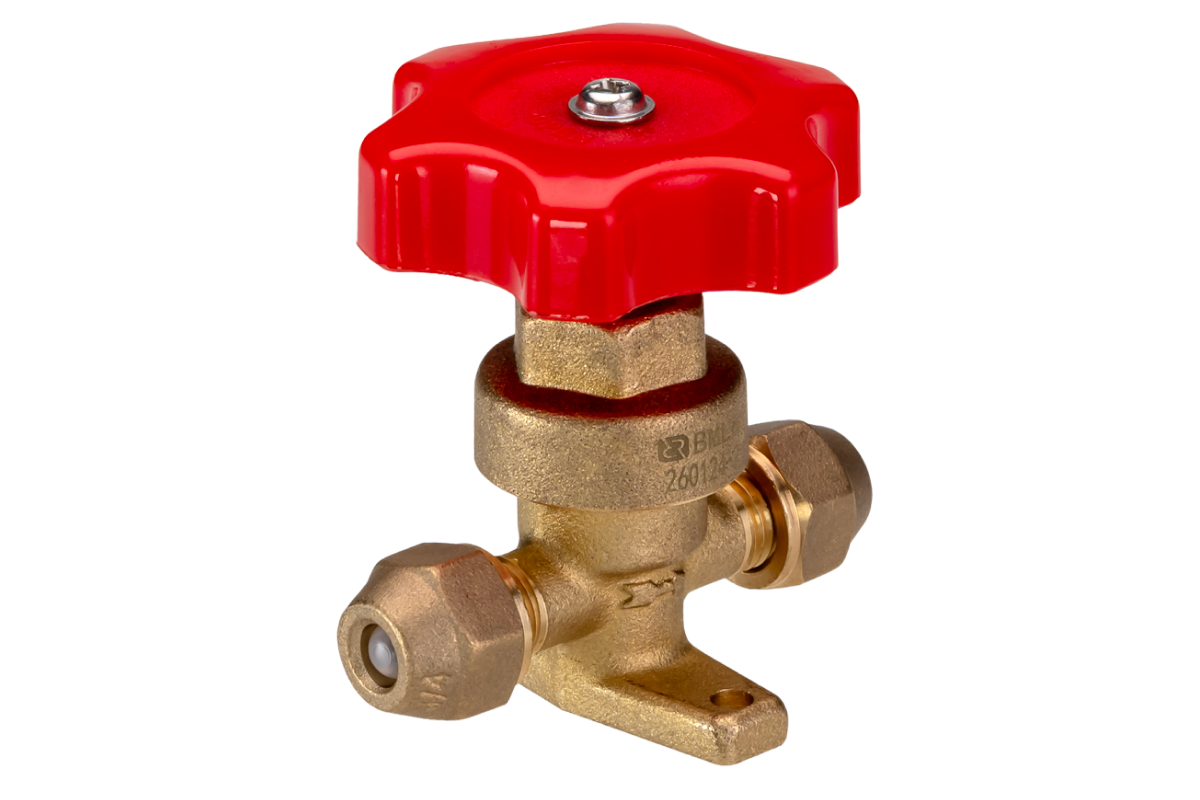 Ридан 009G0101R — Клапан запорный BML 6, 1/4” SAE