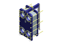 Теплообменник НН№81 ДУ 300 601-766 пластин 1,6 МПа