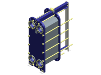 Теплообменник НН№100 ДУ 200 133-185 пластин 1,6 МПа