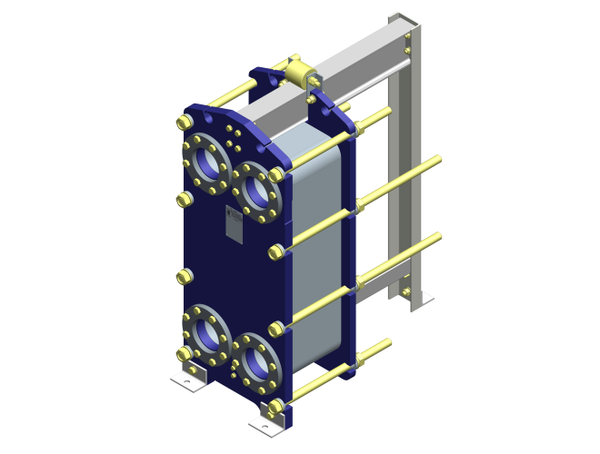 Теплообменник НН№42 ДУ 150 11–55 пластин 1,6 МПа