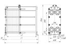 Теплообменник НН№42 ДУ 150 241–312 пластин 1,6 МПа
