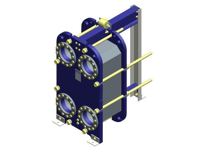 Теплообменник НН№43 ДУ 200 396-485 пластин 1,0 МПа