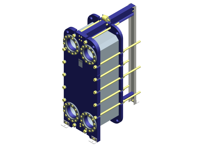 Теплообменник НН№113 ДУ 250 379-469 пластин 1,6 МПа