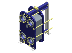Теплообменник НН№43 ДУ 200 306-395 пластин 1,6 МПа
