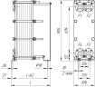 Теплообменник НН№14 ДУ 50 40-75 пластин 1,6 МПа