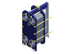 Теплообменник НН№65 ДУ 200 121-210 пластин 1,0 МПа