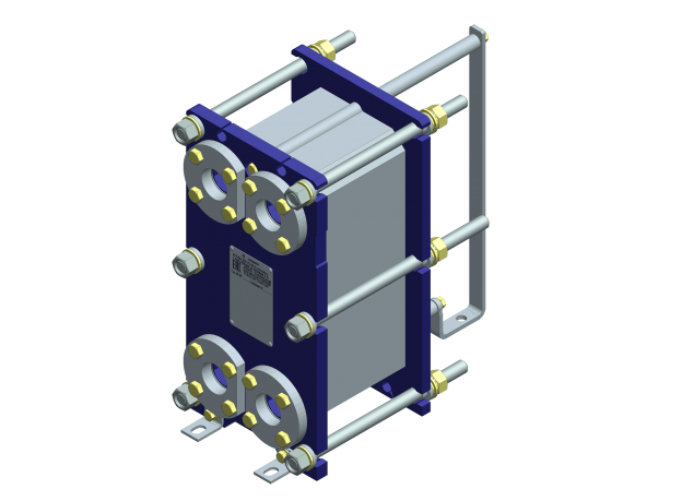 Теплообменник НН№07 ДУ 50